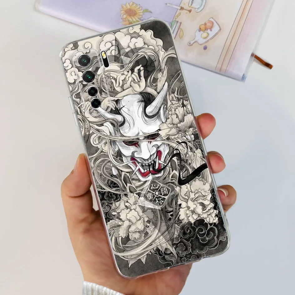 Clear Fashion Pattern Soft Silicone Case