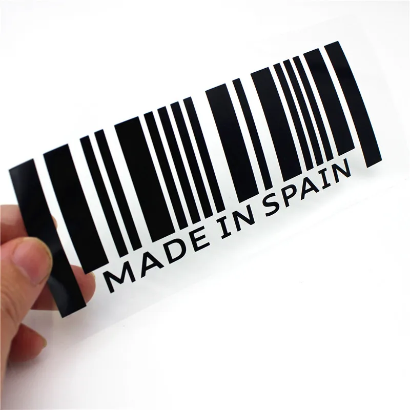 Made In Spain Flag Car Moto Vinly Sticker Pvc Decal Styling Per Seat Fr Picasso Ibiza Leon Toledo Exeo Altea Cordoba Ateca