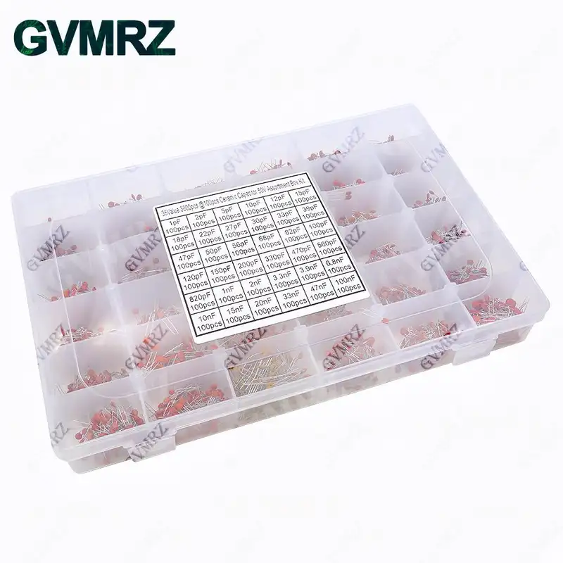 300PCS 960PCS 3600PCS Ceramic Capacitors Kit Electronic Components Package Capacitor Assorted Samples Diy Kit - Image 7