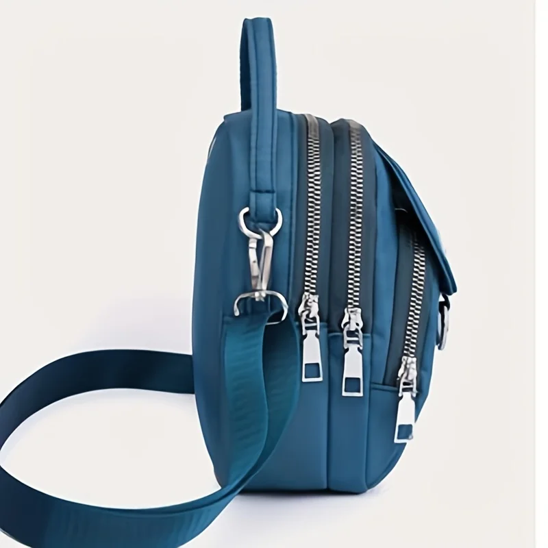 Unisex Crossbody Bag, Everyday Purse for Men Women, Spacious Interior for Phone, Wallet, Keys, Casual Formal Use Handbag Purse