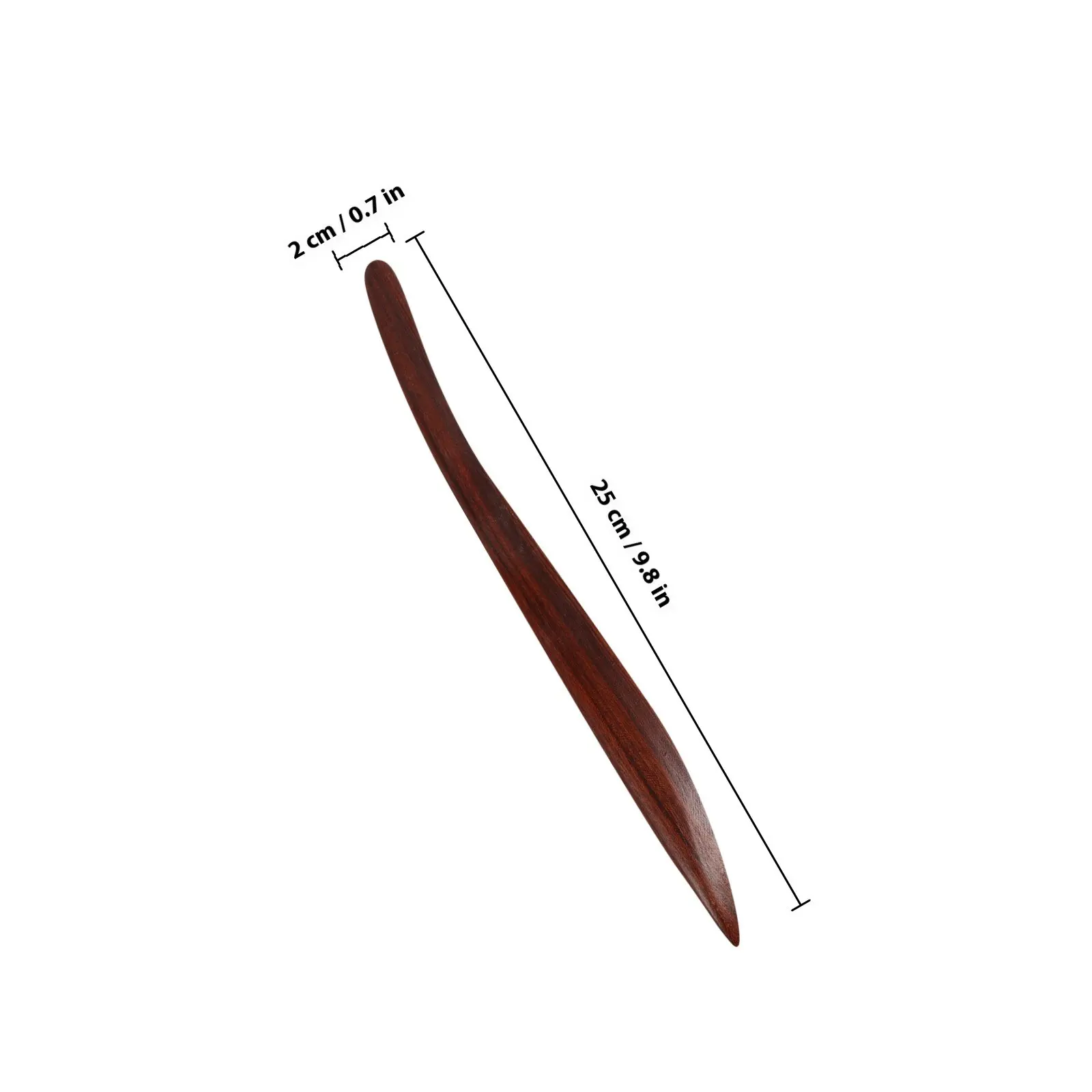 수제 나무 종이 절단기 레드우드 스타일 봉투 개봉기 (우편 편지용) Xuan 종이 인체공학적 사무용품 가젯