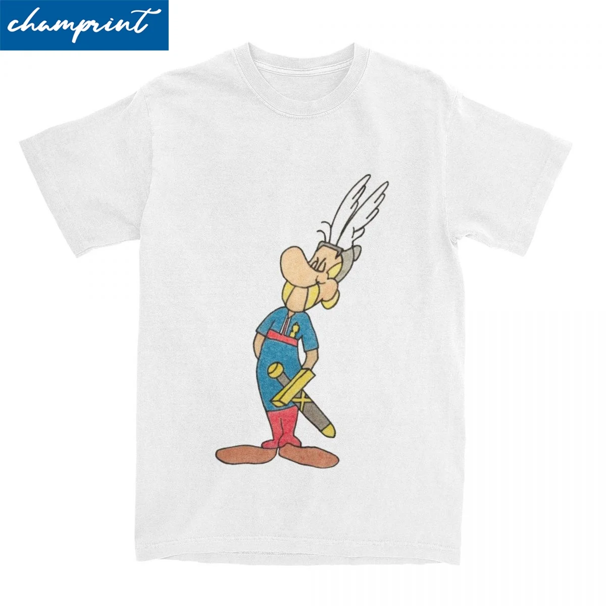 Asterix E Obelix Per Uomo Donna Magliette Asterix France Euro Tee Shirt Manica Corta T-Shirt Cotone Stampa Grafica Abbigliamento