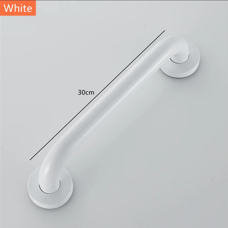 Anti-Slip Shower and Bathroom Handrail with Towel Rack - Stainless Steel