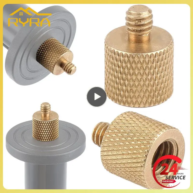 Universal Camera Screws Male Adapter Screw 1/4 To 3/8 Inch Mutual Conversion Brass Tripod Monopod Quick Mount Adapter Tools