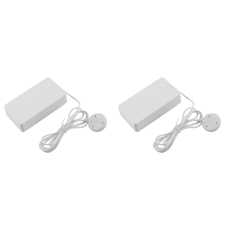 

Retail 2X Tuya WIFI Water Flood Sensor Water Leakage Detector Send Alert When Leak Is Detected Work With Alexa Google Home