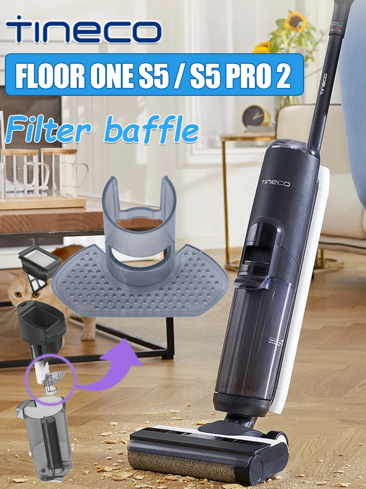 Description Picture 4 of itemOriginal Tineco Replacement Filter For FLOOR ONE S5/S5 PRO 2 Dirt Water Tank lid Wet Dry Vacuum Cleaner Accessories Part