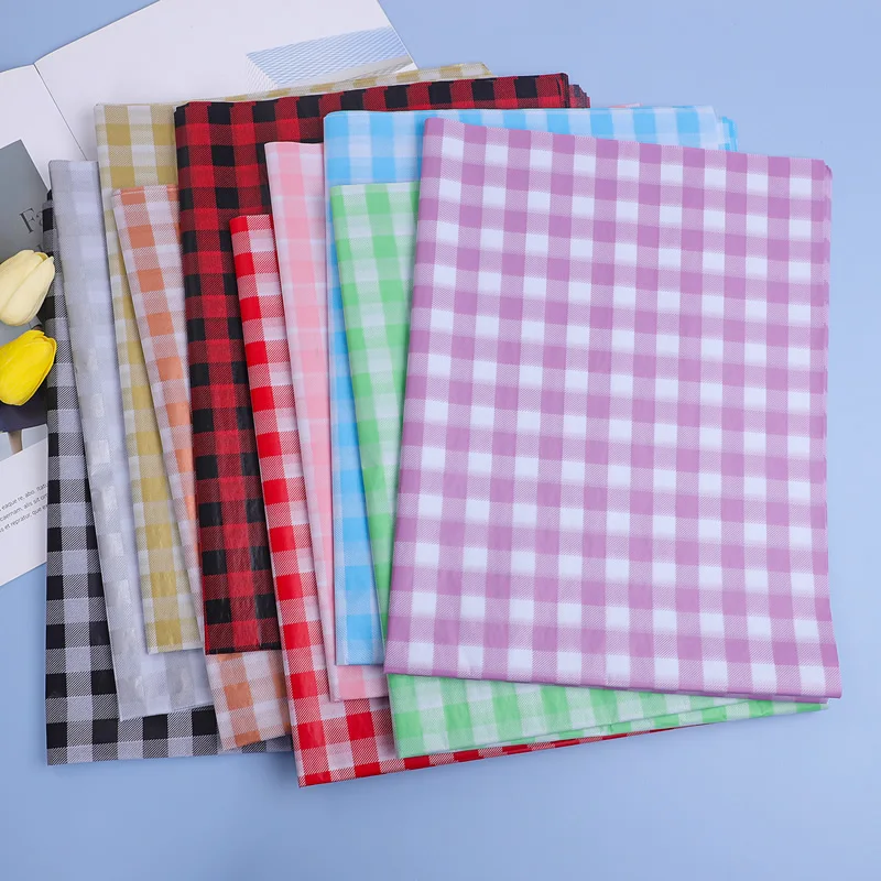 10Pcs Christmas Gift Flower Wrapping Craft Paper