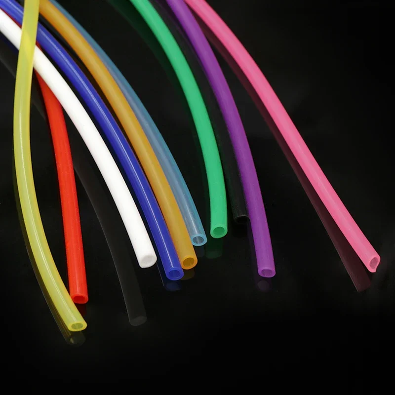 1/5Meter ID 0.5 1 2 3 4 5 6 7 8 9 10mm Food Grade Silicone Rubber Tube Flexible Nontoxic Silicone Pipe Water Connector Clear