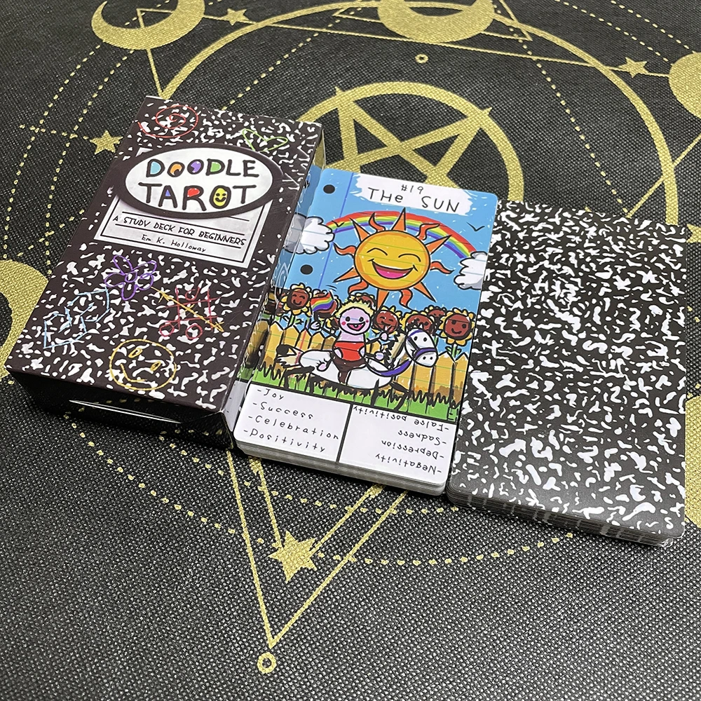 Psychological Cards Tarot 12x7cm Board Deck Board Game 259g