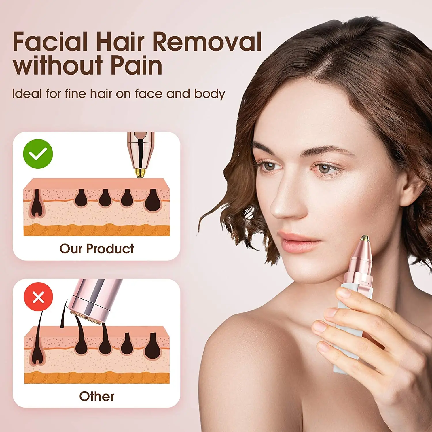 Eyebrow And Upper Lip Epilator Largest Collection