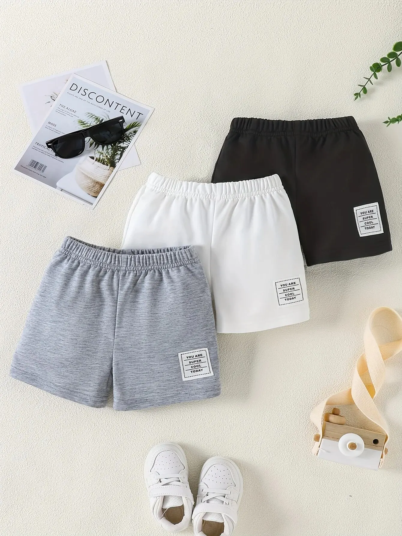 3 piece summer casual boy sports outdoor basketball sweatpants comfortable breathable black gray white shorts set boy sports shorts set