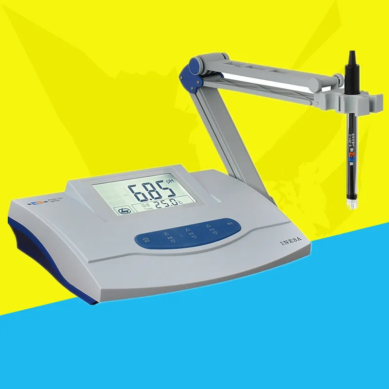 

Precision Desk Acidimeter PH Meter Tester Value PHS-3E Laboratory Water Quality Analysis