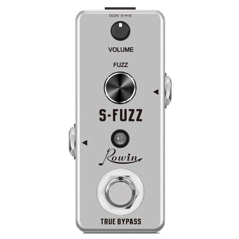 Guitar Effect Pedal ROWIN LEF-325 S-FUZZ Analog Classic Fuzz Sounds With True Bypass Footswitch