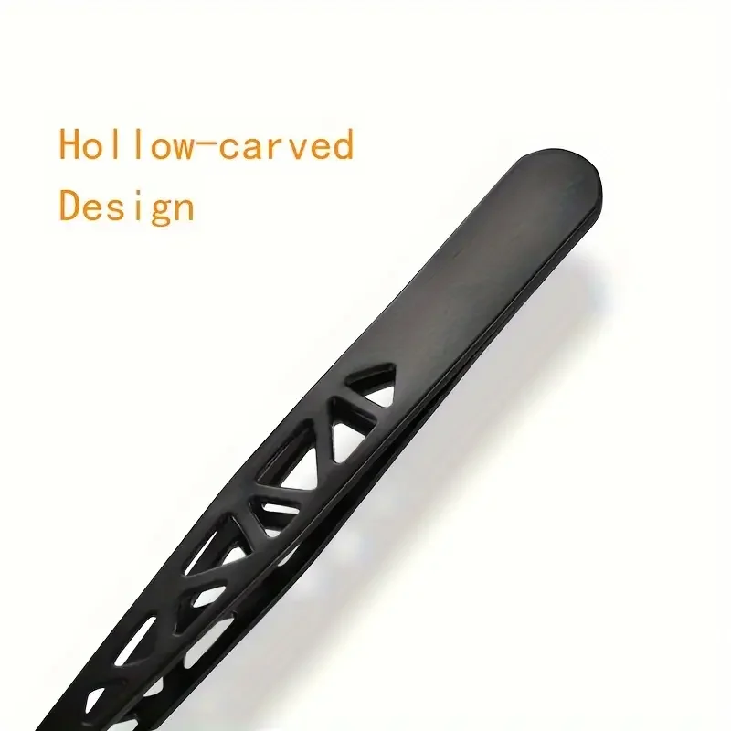 4-piece, professional premium stainless steel tweezers set precision eyebrow shaping removal tools 3