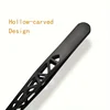 4-piece, professional premium stainless steel tweezers set precision eyebrow shaping removal tools 3