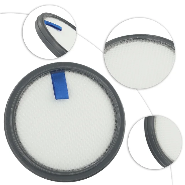 2 Pack HEPA Filter For PrettyCare W200 W300 Cordless Vacuum - Washable Replacement Filters