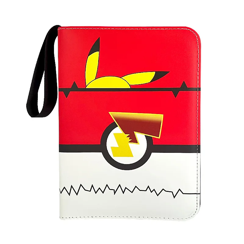 

Pokémon Photo Album Card Holder Storage Bag Card Book Loose Leaf List Folder 400pcs PU Material Children's Toy Holiday Gift