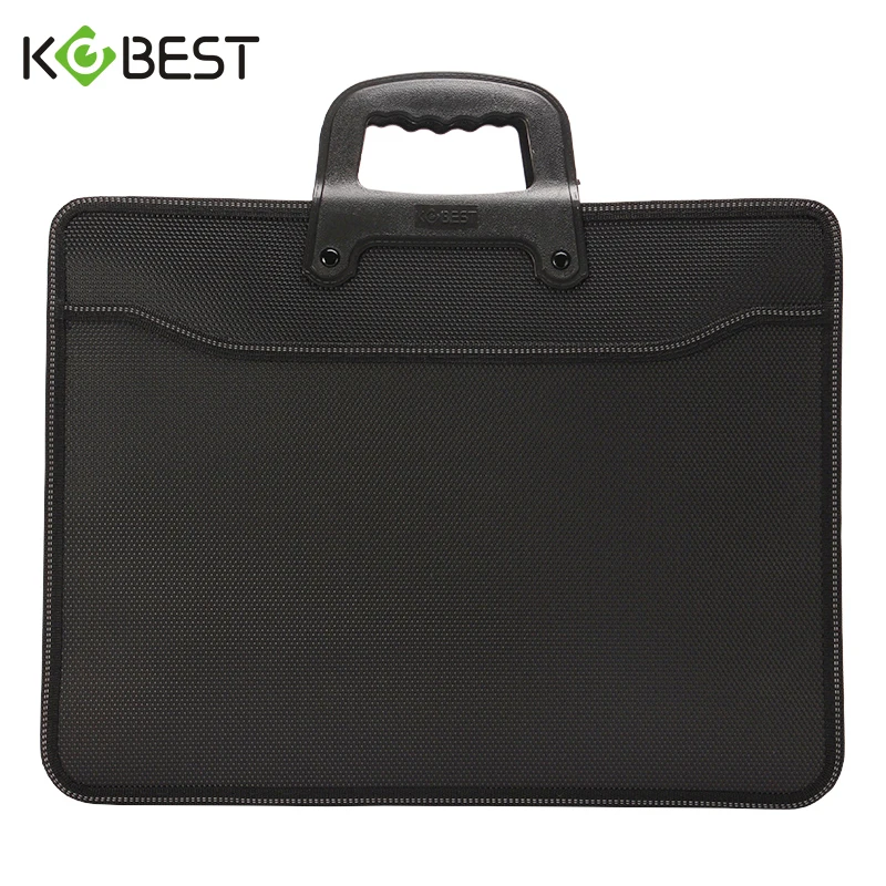 File Bag Laptop Handbag Multi-layer Folder Meeting Storage Briefcase Hand Carry Office
