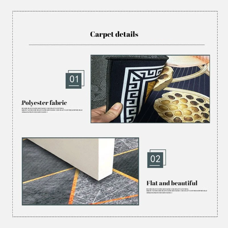 Luxury long corridor carpet Living Room Red Carpets HOTEL Stairs Washable Non-slip Mat long Rugs for Hallway Decoration bedroom 3