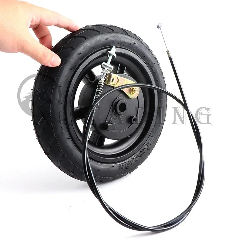 Drum Brake Wheel electric scooter tire dirt bike drum brake 8 1/2x2 8.5 inch Pneumatic tires Drum Brake Hub With Cable For Xiaomi Mijia M365 Electric Scooter Tyre