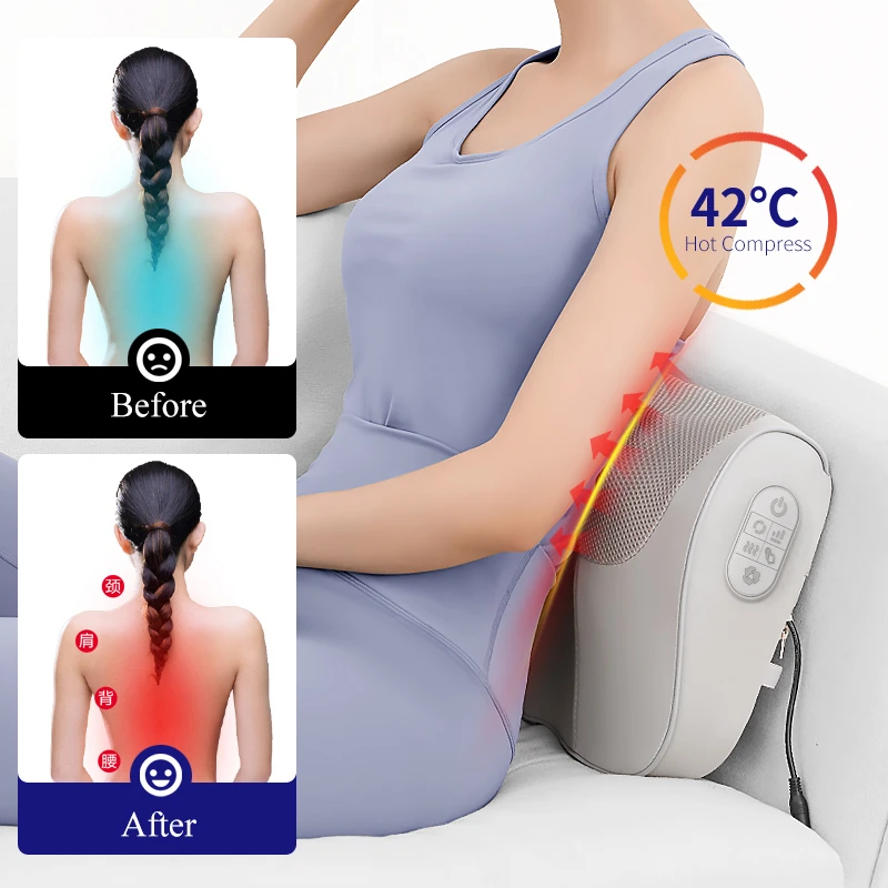 Heated Acupressure Massager for Whole Body Relaxation