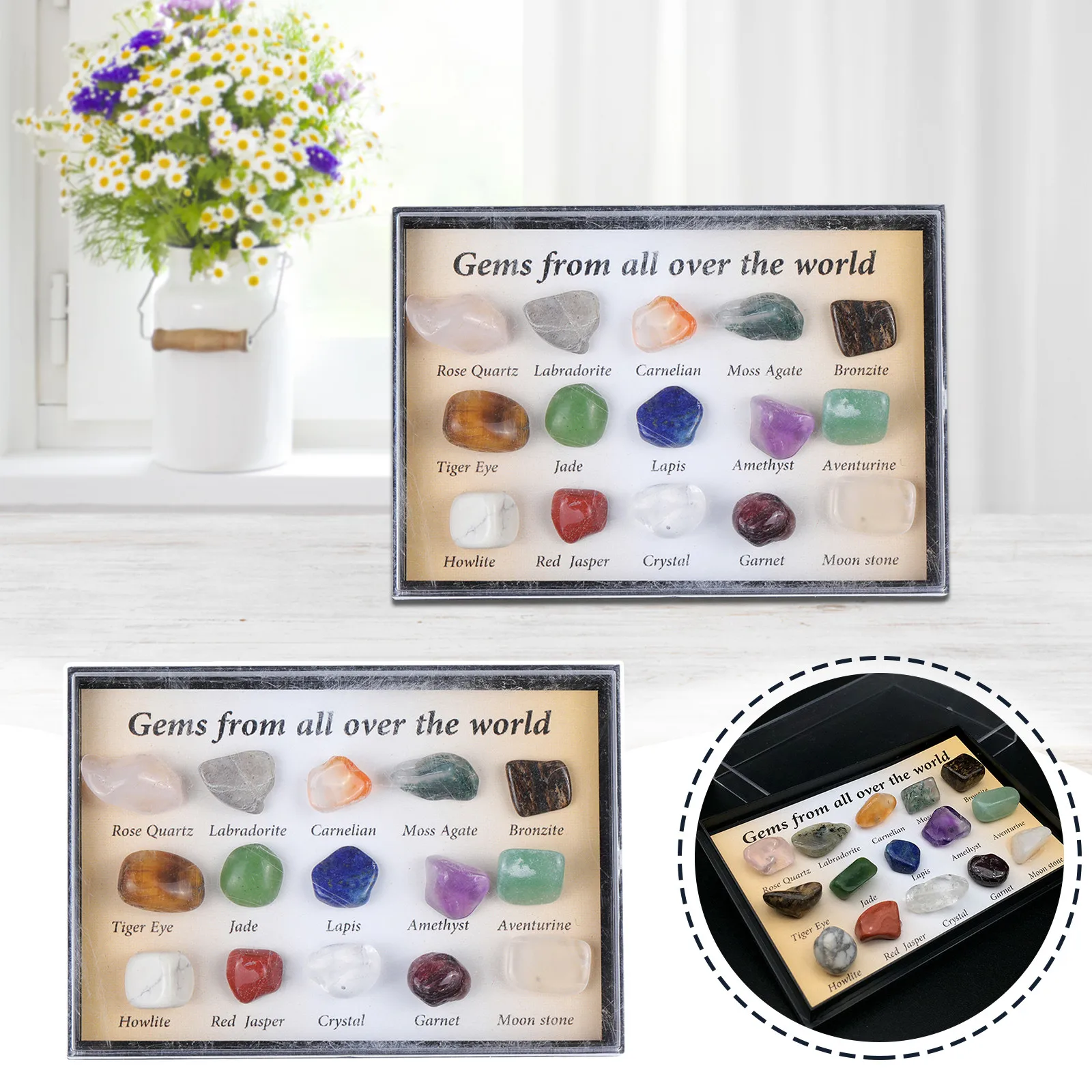 Christmas Advent Calendar Christmas Crystal Gemstones Advent Calendar Decorations 24 Days To Christmas Countdown Calendar Collection Gift