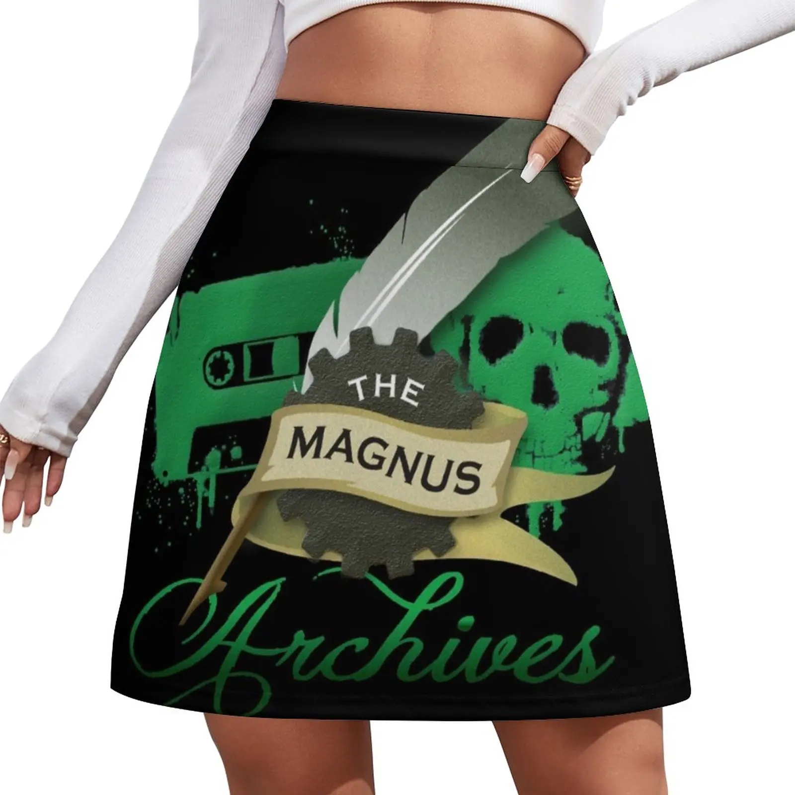 The Magnus Archives Logo Mini Skirt Woman skirts Evening dresses women's skirts trend 2024 rosen magnus empty room 2cd 2 cd