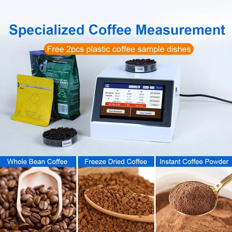 Coffee Colorimeter Agtron Meter SCAA Roast Degree Coffee Bean Spectrophotometer Roast Color Analyzer LS177C