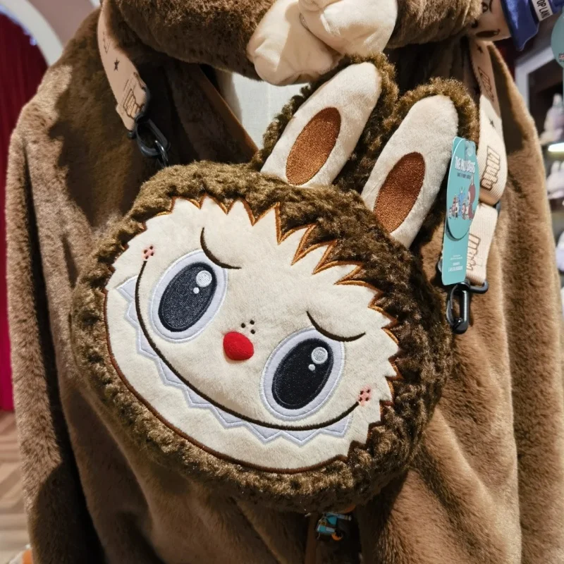 

Оригинальная эксклюзивная сумка через плечо для городского парка Labubu, серия City Park Labubu, плюшевая сумка, милая мультяшная женская сумка, рождественские подарки