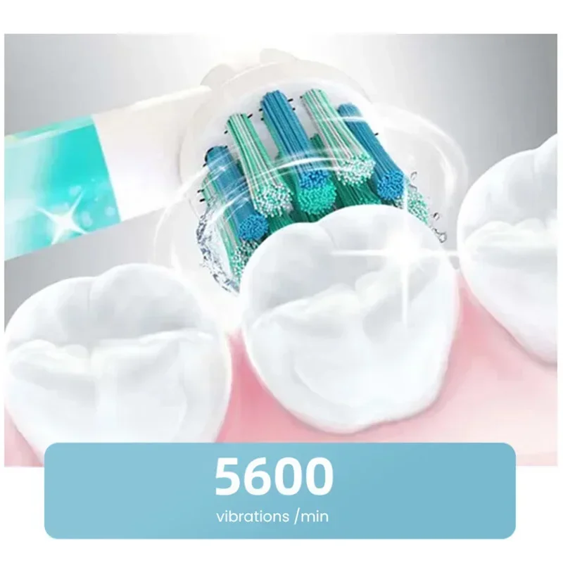 Children's Electric Toothbrush with Soft Bristles and Timer