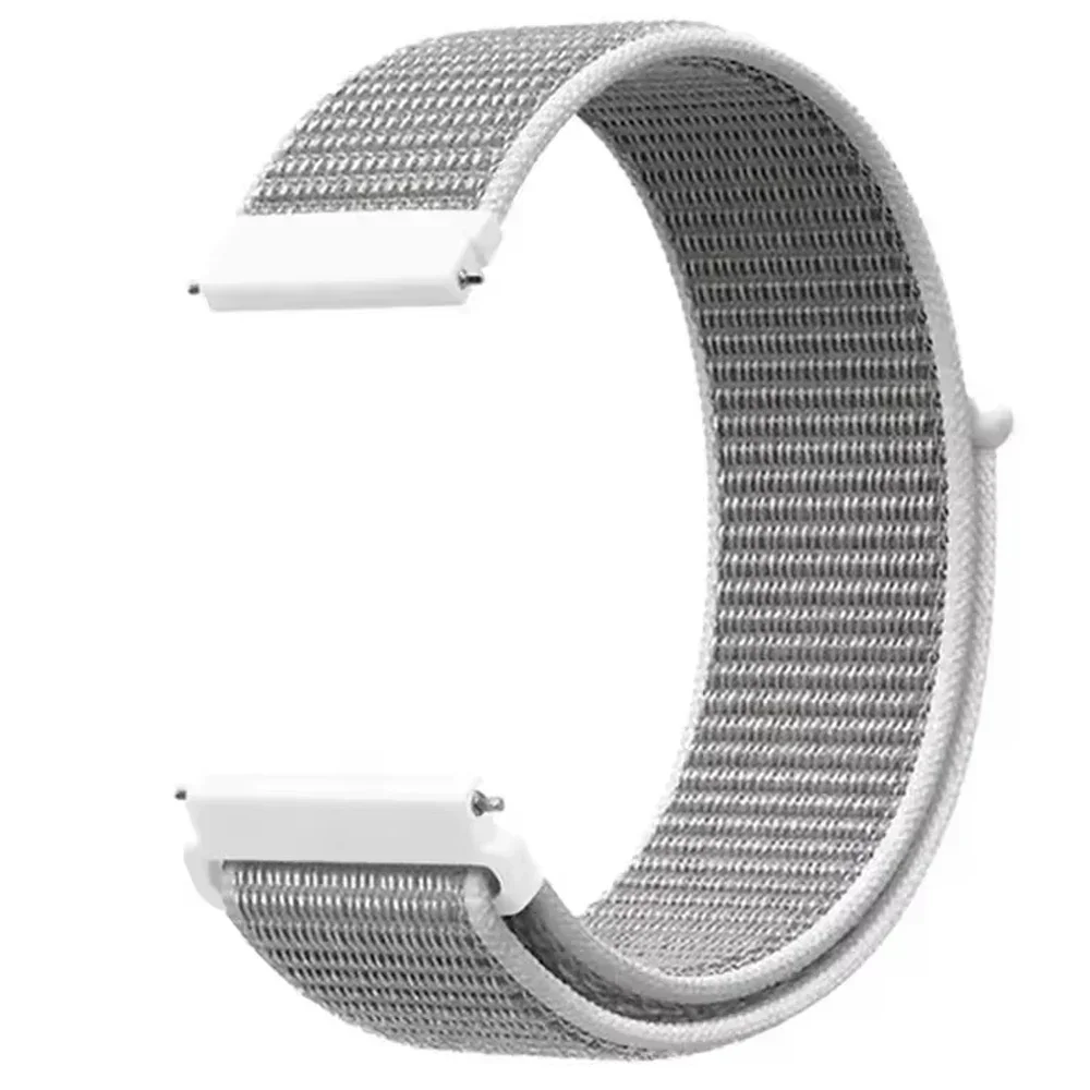 Breathable Nylon Loop Strap with Velcro Closure - 20mm/22mm