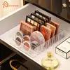 7 Grid Storage Box Clear Plastic Makeup Cosmetic Stand Holder Makeup Lipstick Eyeshadow Palette Storage Organizer 2