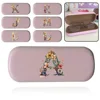 Glasses Protect Case Myopia Glasses Organizer Box Outdoor Women Carry It With You Sunglasses Storage Box Floral Letter Pattern 1