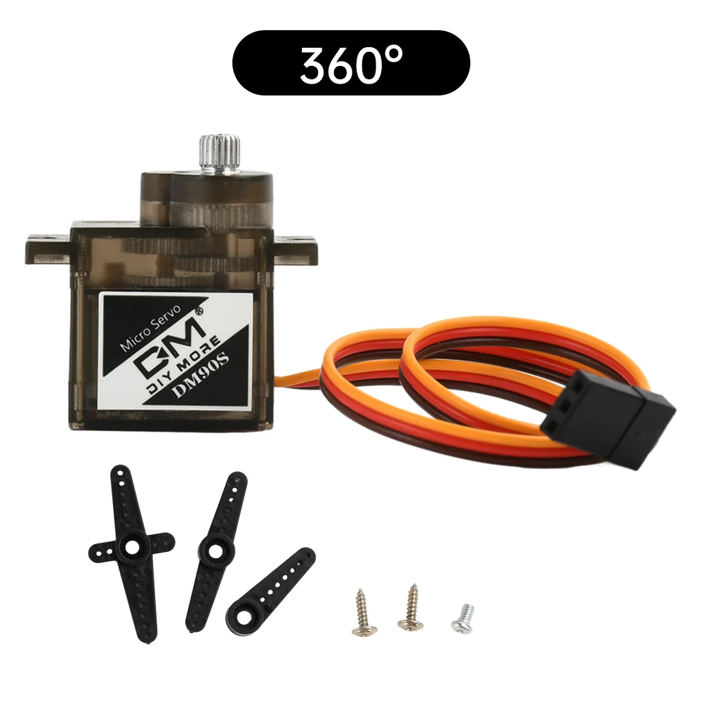 Servo Moteur MG90S 12g 180°/360° Analogique pour Drone RC Robot
