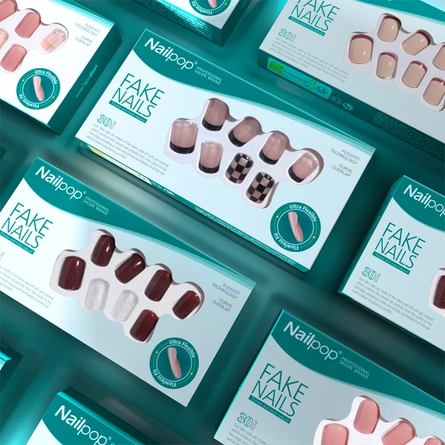 best Nailpop 30Pcs/Box Press on Nails: The Perfect Nail Solution for Home and Office recommendation