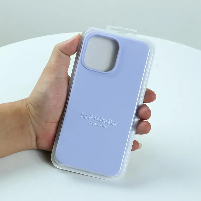 Luxurious Shockproof Liquid Silicone Soft Cover