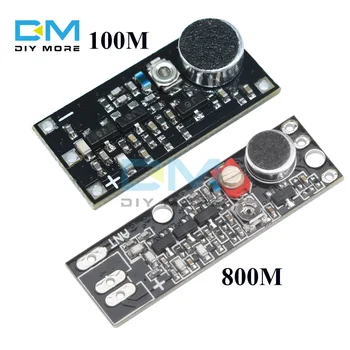 마이크 포함 FM 송신기 모듈, 무선 자동차 FM 라디오 송신기 보드, Arduino 휴대폰 DIY용, DC 2V, 9V, 9mA, 88-115MHz