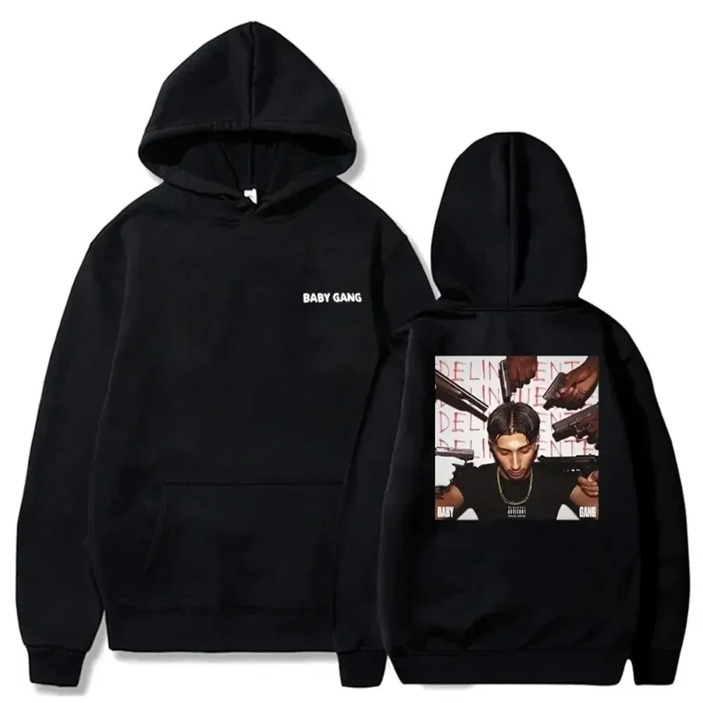 Autumn Winter MDLR Women Hoodies Print Pullover Hooded Music Rapper Hip Hop Joggers Long Sleeve Singer Sweatshirt for Women Tops 2