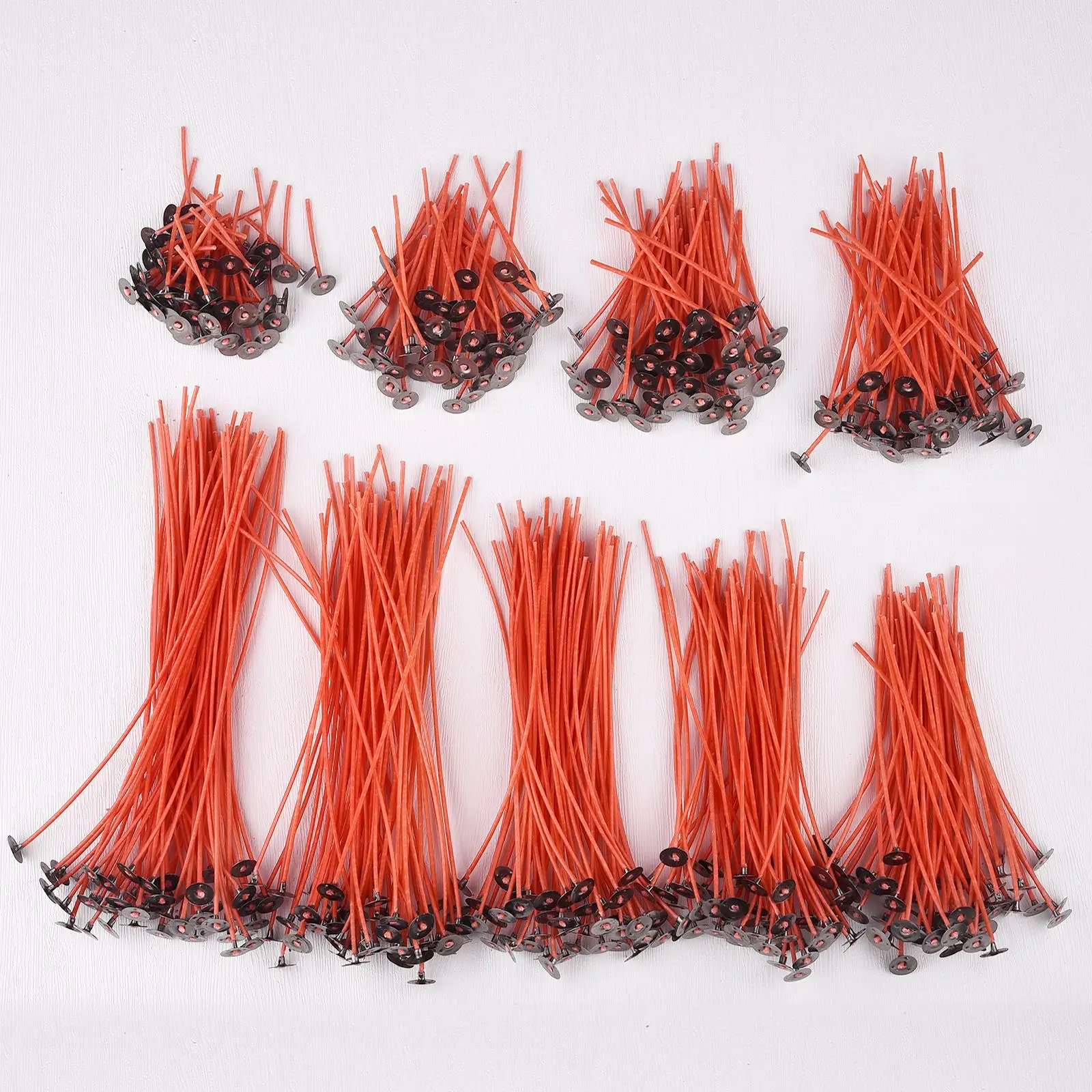 4 20cm 50 PCS Candle Wicks Smokeless Wax Pure Cotton Core DIY Candle