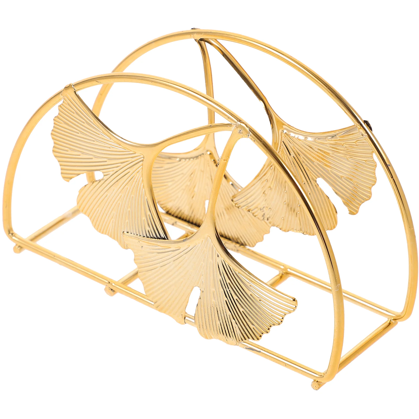 

Metal Napkin Holder Iron Leaves Tissue Paper Rack Vintage Freestanding Tissue Dispenser Organizer Stand Hand Towel Storage Table