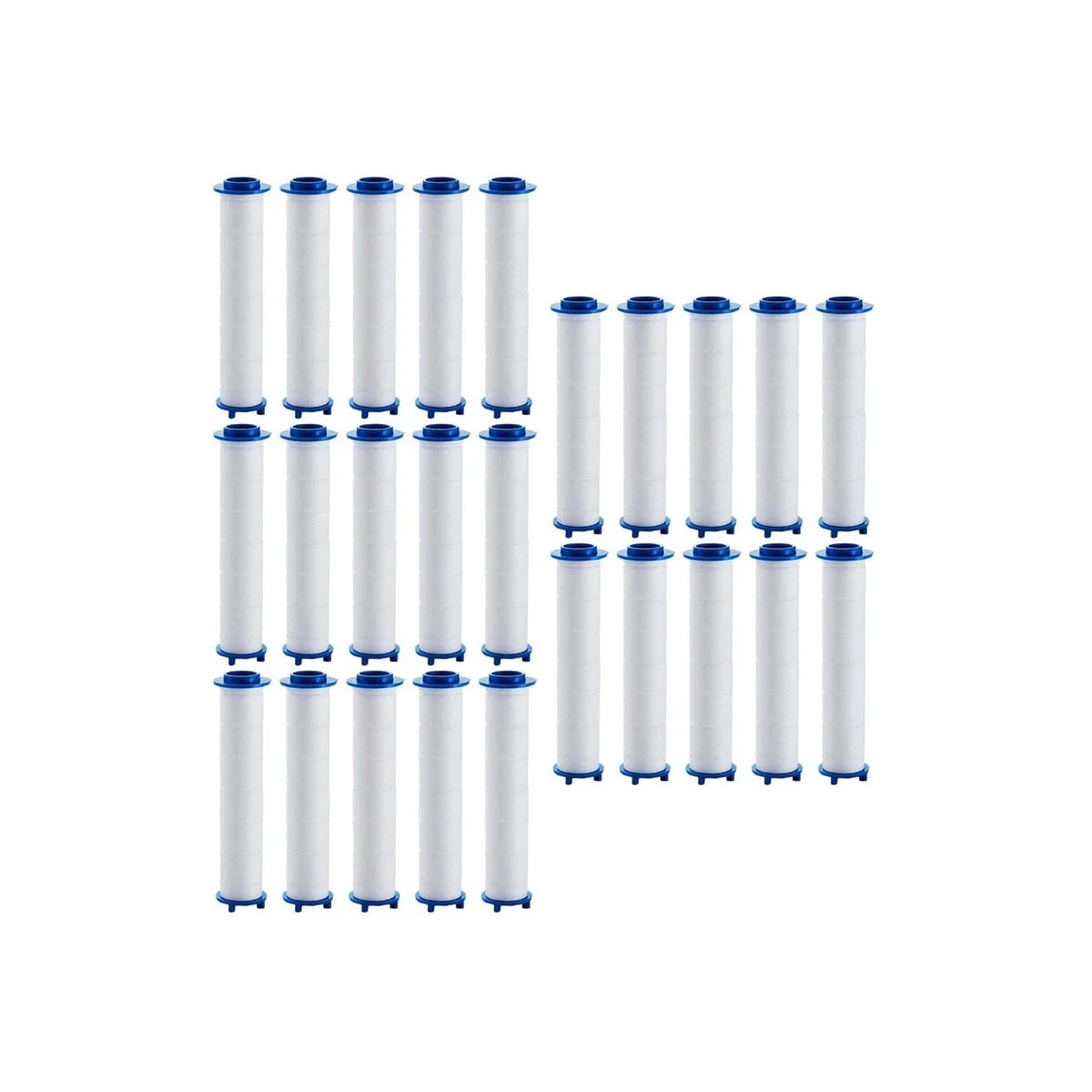 Filtri doccia universali in cotone PP da 25 pezzi sostituzioni filtri acqua doccia