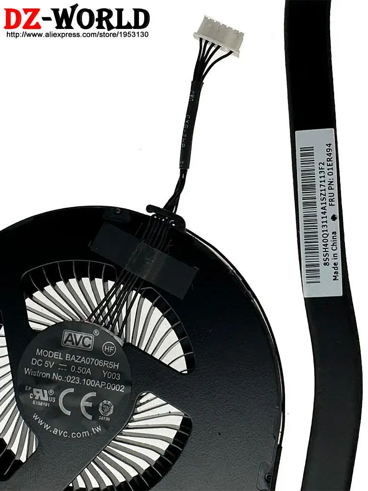 dissipador, Lenovo ThinkPad T580 P52s, 01ER494, 01ER493,