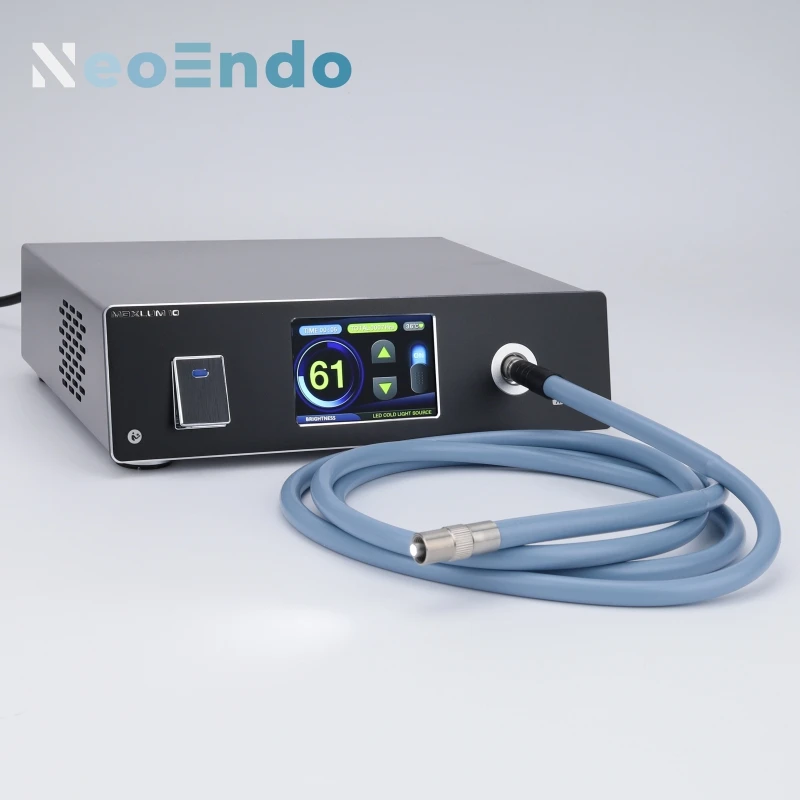 100W LED Light Source For Endoscopy Surgery With 1.8m Fiber Optical Cable Advanced New Medical