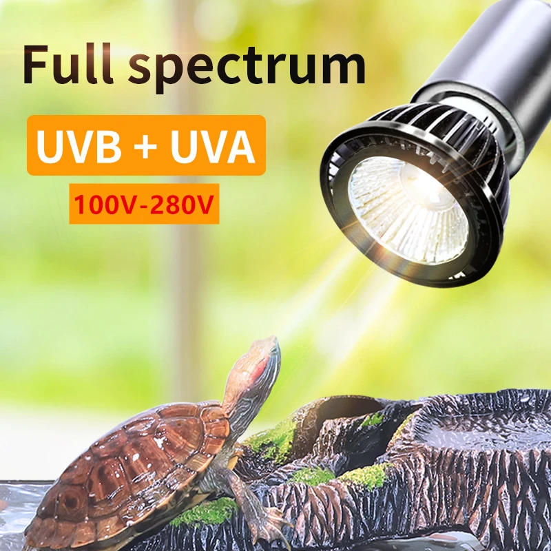 Reptile Bulb UVB 5.0 10.0 Reptile Accessories Lizard Turtle Terrarium Uv Light bulb For Turtles