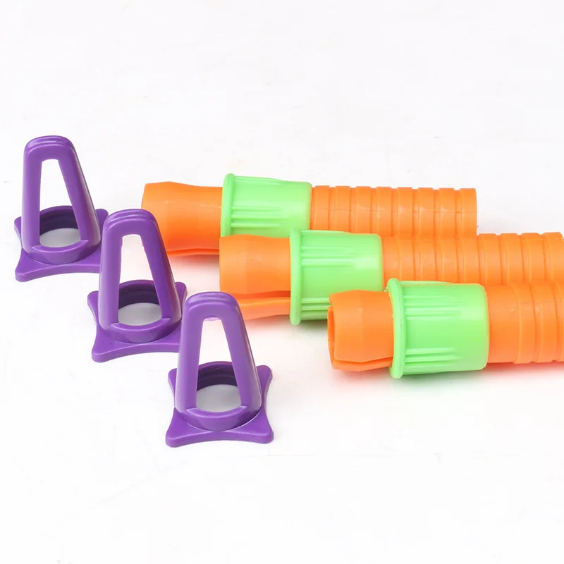 Blue painting Stick extender Pencil Sharpener Multi-function crayon cap pen catcher Oil painting stick life extension extender c 3