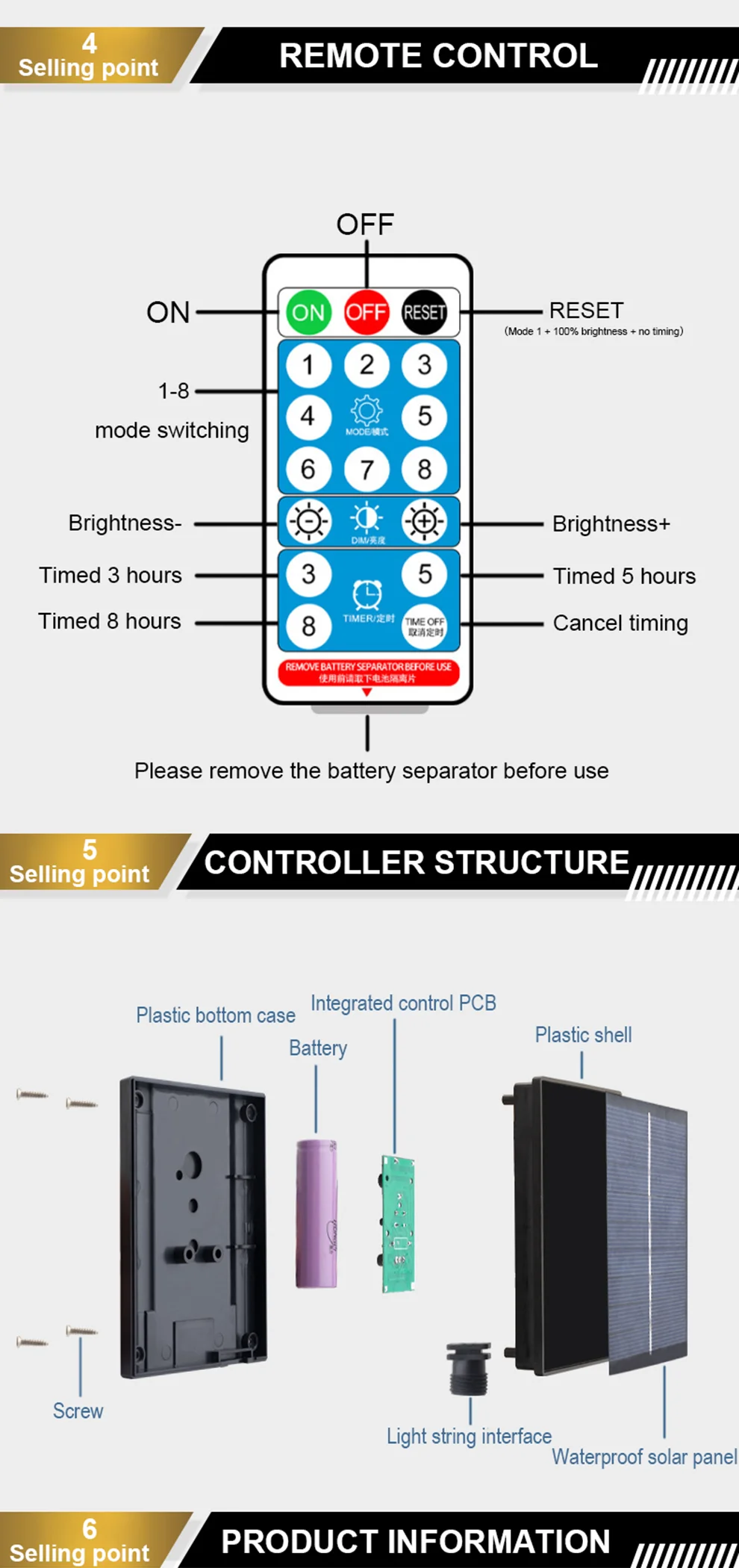 Description Picture 5 of itemLED Strip Light RGB Remote Control Flex Wire Strip LED Strip Light, Waterproof IP67 for Room Decoration Outdoor Decoration