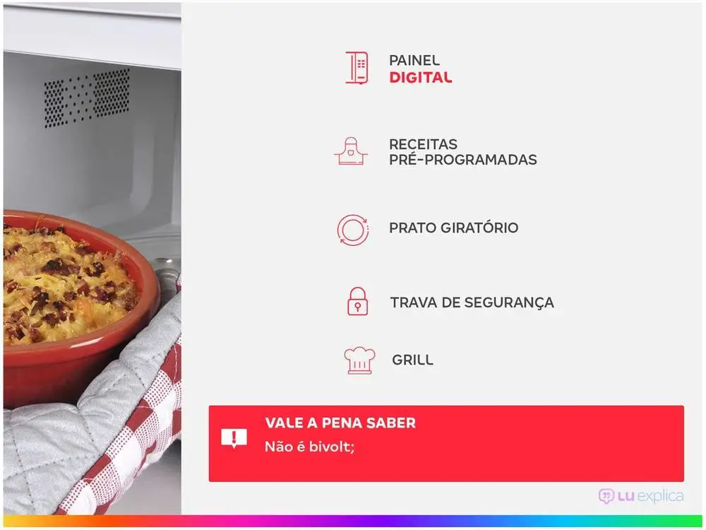 Micro-ondas Brastemp 32L Preto com Grill BMG45AE - 220V 2