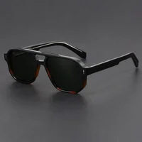 Lunettes de soleil carrées vintage style punk pour femmes et hommes, de marque de luxe, tendance, pour la conduite en extérieur, populaires 2
