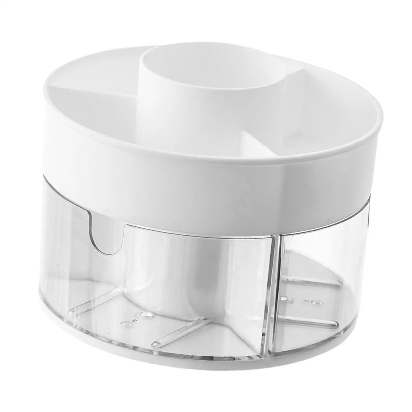 360 Rotating Cosmetic Display Case Desktop Organizer Cosmetics Organization for Counter Bedroom Bathroom Dressing Table Dorms