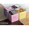 Amazon uncovered fabric storage box, foldable storage box, home wardrobe storage box, clothing and toy organizing box 4